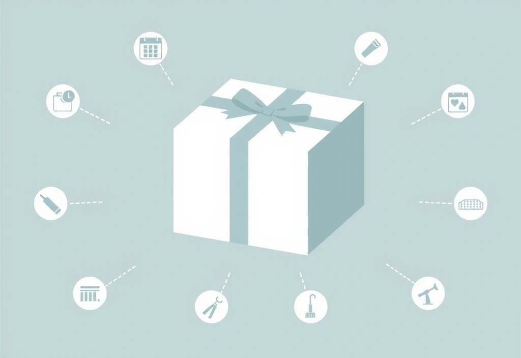 Ilustrace balíčku pro pravidelný úklid