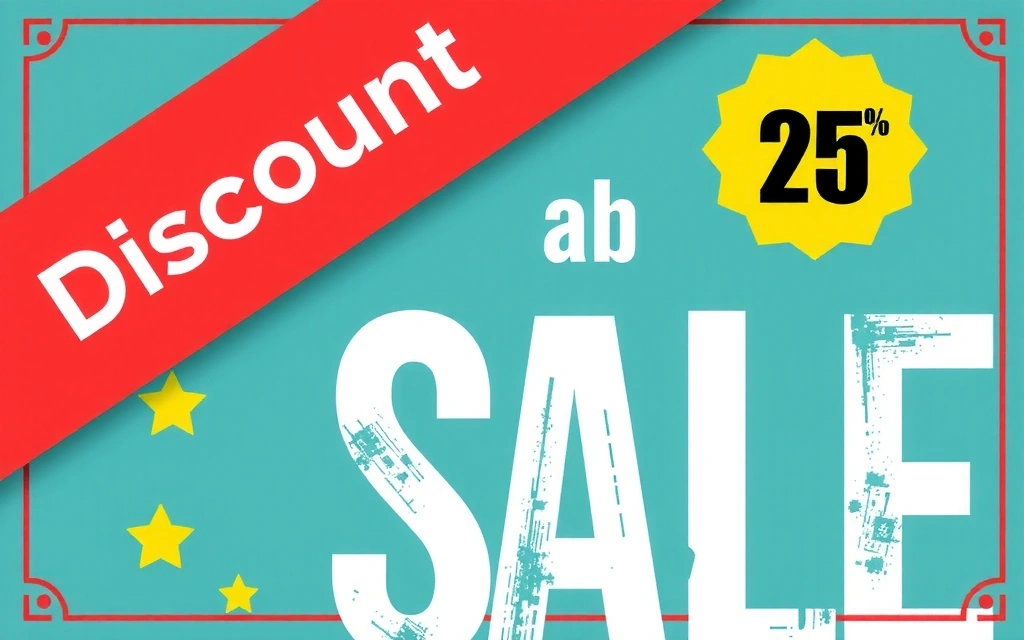 Obrázek blogového příspěvku o speciální nabídce s nápisem 'Sleva'