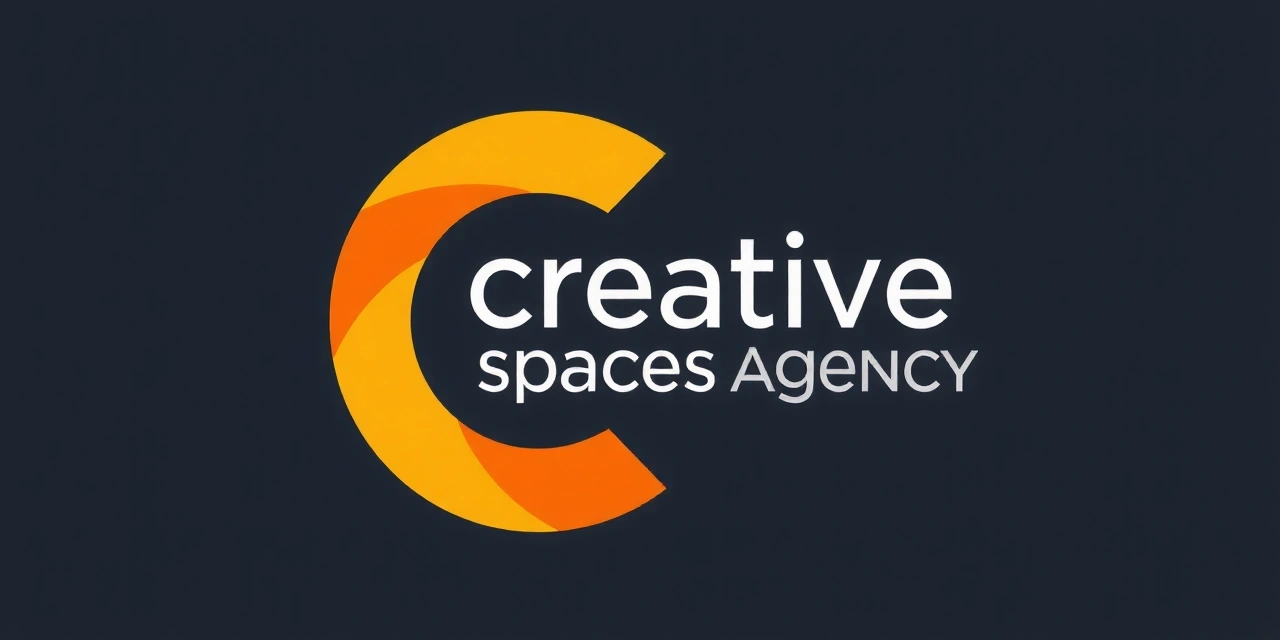 Logo fiktivní společnosti 'Creative Spaces Agency'